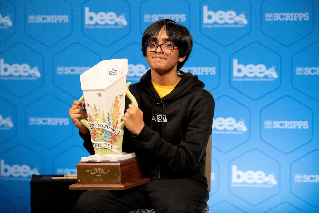 13-Year-Old Faizan Zaki Wins Scripps Spelling Bee