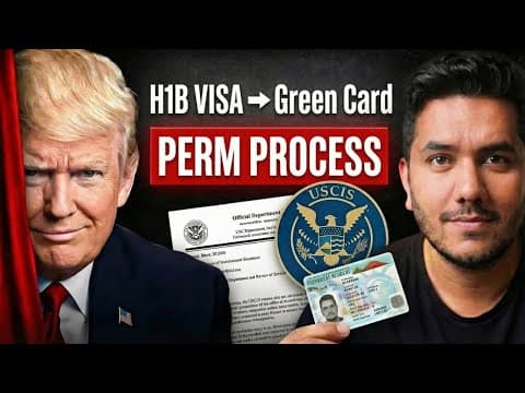 How to go from H-1B to Green Card through the PERM Process — the complete roadmap explained step by step. Bookmark this!

via Yudi J